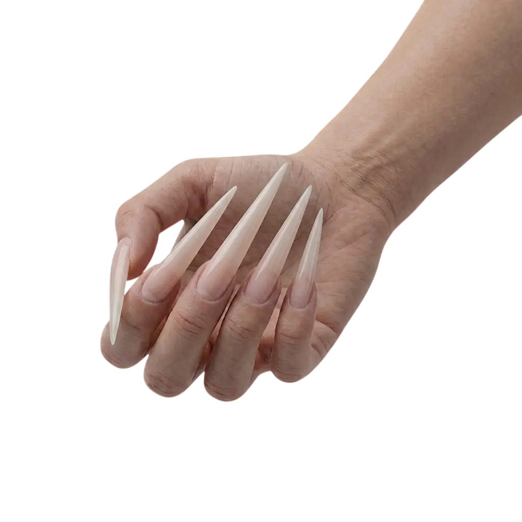 Natural nails before treatment